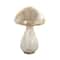 Champagne Glass Mushroom Handmade Glossy Weathered Sculpture Set